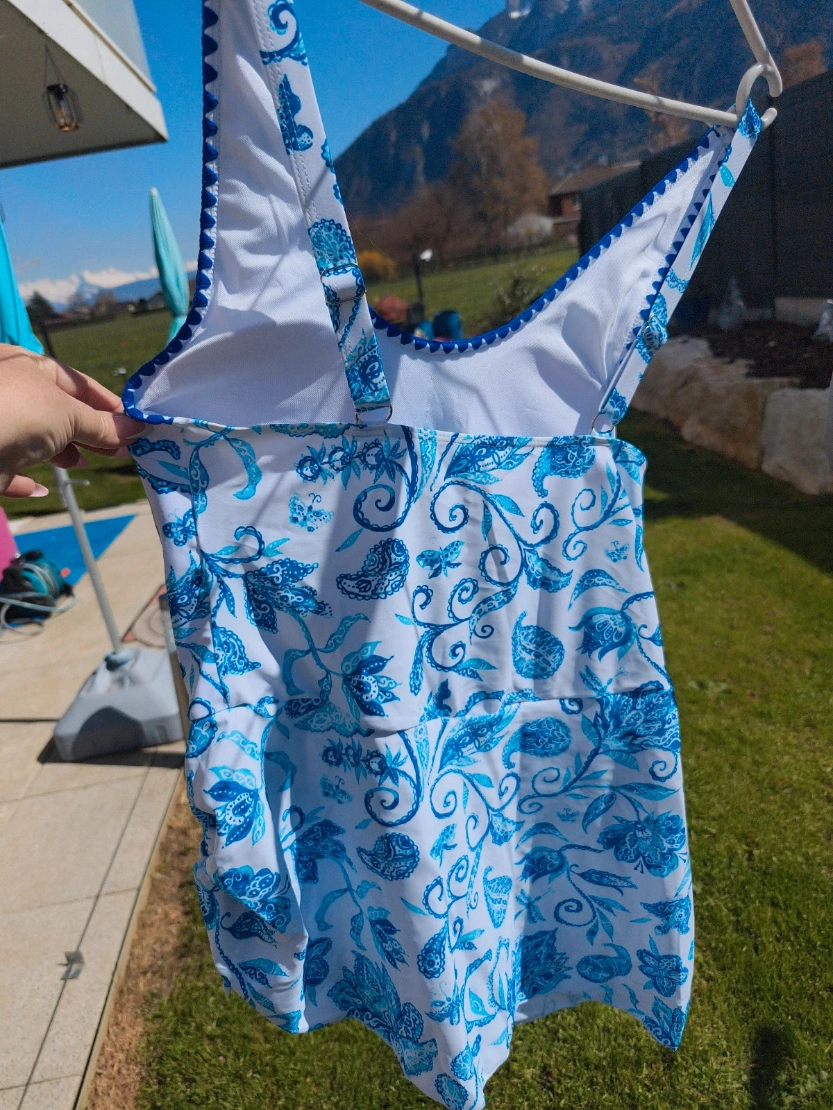 Blauwe badpak – photo 2